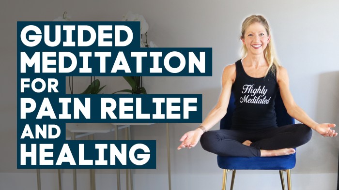 Pain meditation healing guided relief Pain meditation healing guided relief